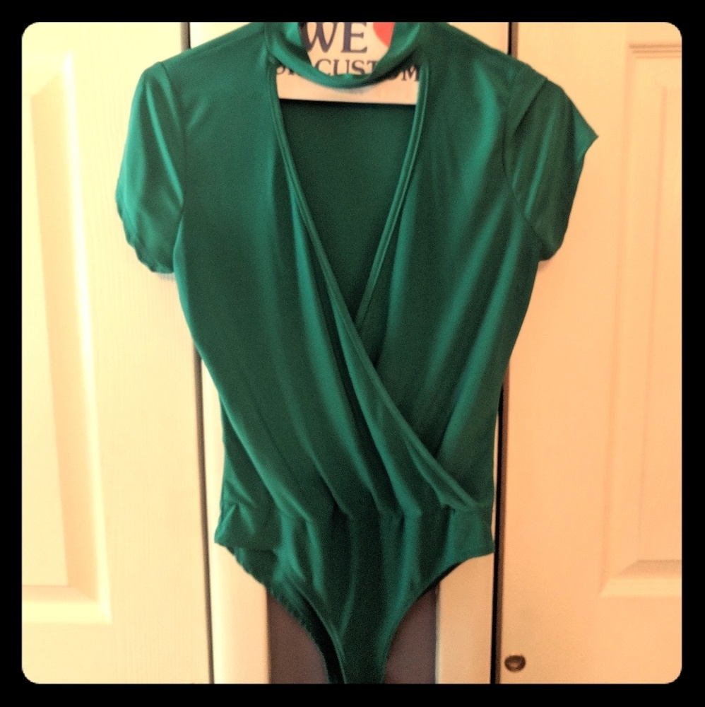 Green Agaci One Piece Top